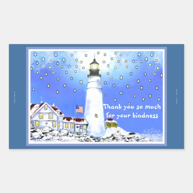 Portland Head Light Stickers #4 by Bonhovey (Front)