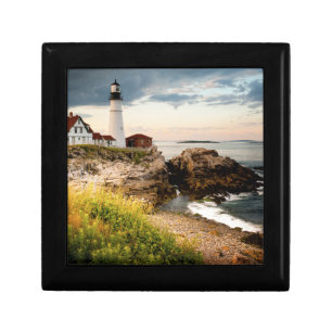 Portland Head Lighthouse Cape Elizabeth, Me Jewelry Box