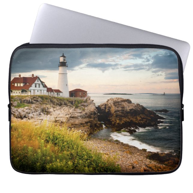 Portland Head Lighthouse | Cape Elizabeth, Me Laptop Sleeve (Front)