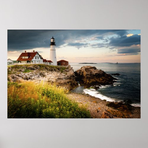 Portland Head Lighthouse  Cape Elizabeth Me Poster
