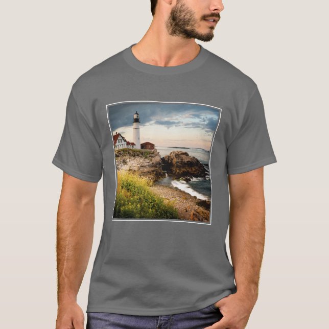 Portland Head Lighthouse | Cape Elizabeth, Me T-Shirt (Front)