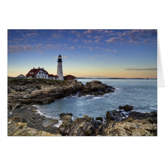 Portland Head Lighthouse Cards (Front Horizontal)