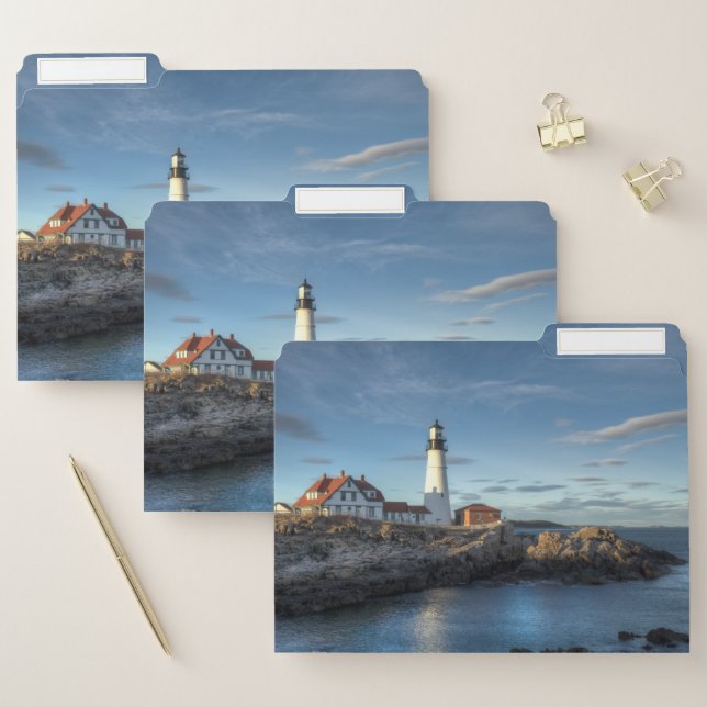 Portland Head Lighthouse File Folder (Set)