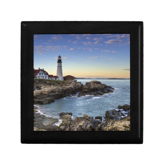 Portland Head Lighthouse Jewelry Box (Front)