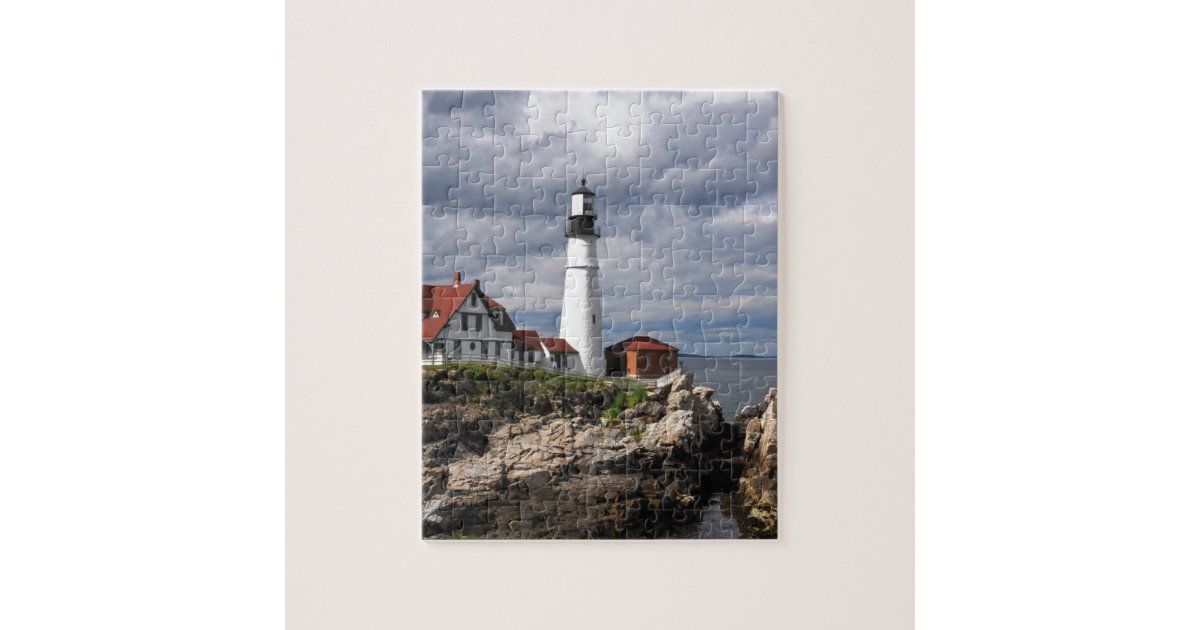 Portland Head Lighthouse Jigsaw Puzzle | Zazzle