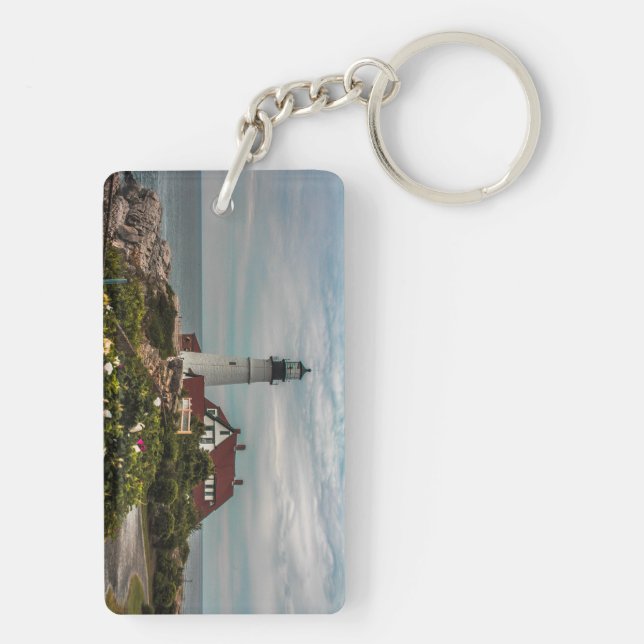 Portland Head Lighthouse Key Chain (Back)