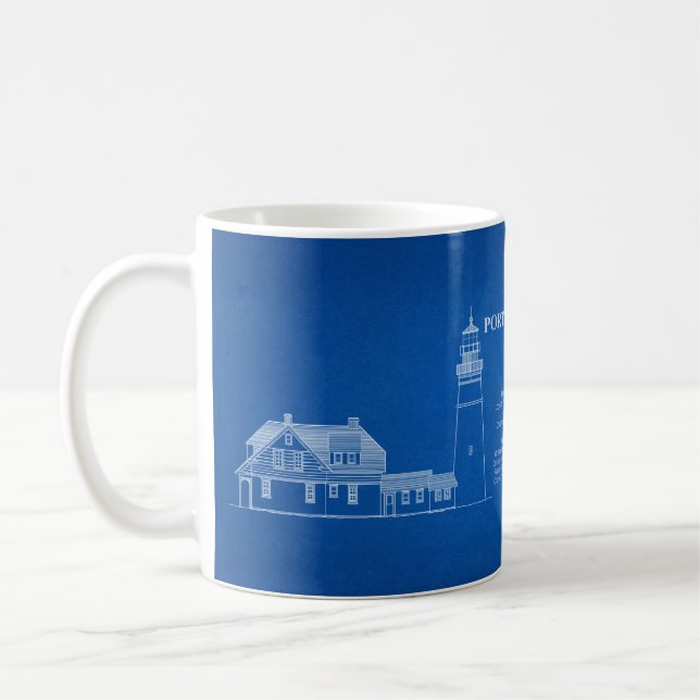Portland Head Lighthouse - Maine – AD Coffee Mug (Left)