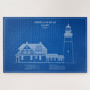 Portland Head Lighthouse - Maine – AD Jigsaw Puzzle
