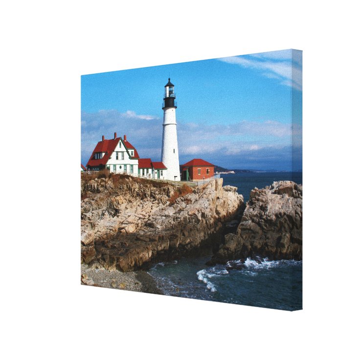 Portland Head Lighthouse, Maine Canvas Print | Zazzle