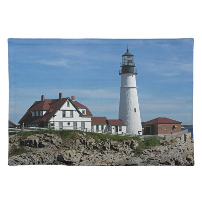Portland Head Lighthouse, Maine Cloth Placemat (Front)