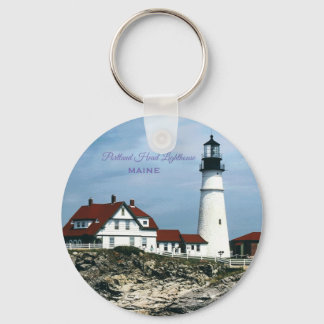 Portland Head Lighthouse - Maine Keychain