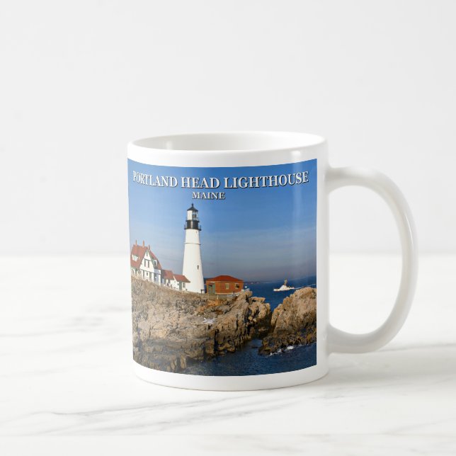 Portland Head Lighthouse, Maine Mug (Right)