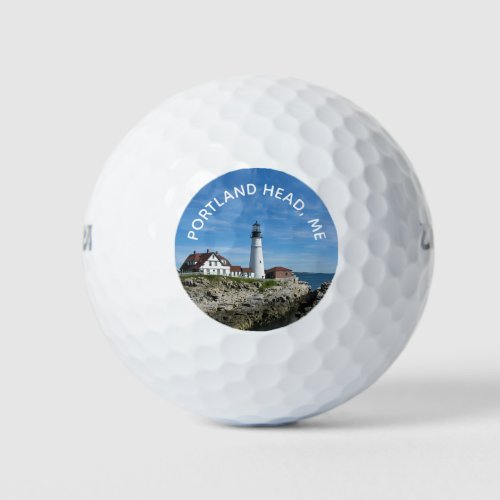 Portland Head Lighthouse Maine Photo  Golf Balls