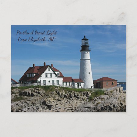 Portland Head Lighthouse, Maine Postcard