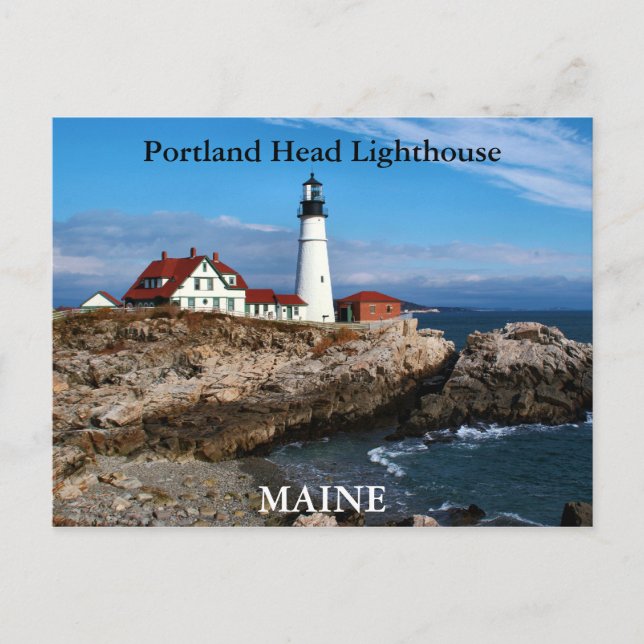 Portland Head Lighthouse, Maine Postcard (Front)