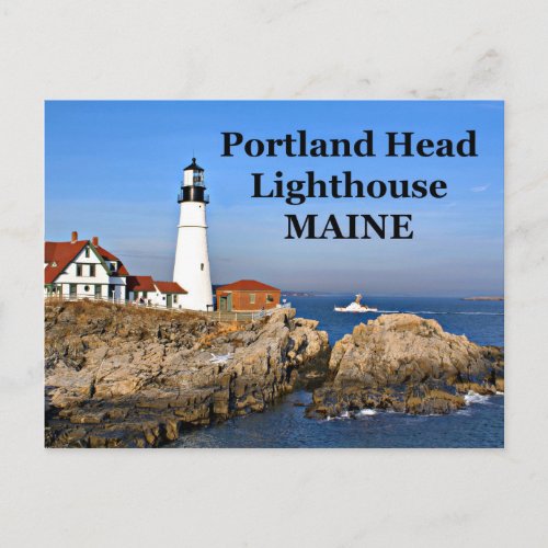 Portland Head Lighthouse Maine Postcard