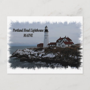 Portland Head Lighthouse - Maine Postcard