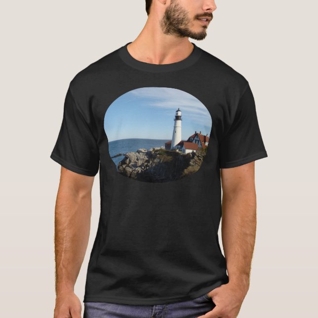 Portland Head Lighthouse Maine T-Shirt (Front)