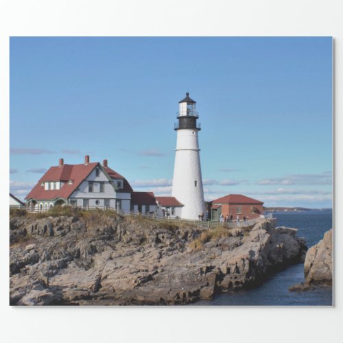Portland Head Lighthouse Maine Wrapping Paper