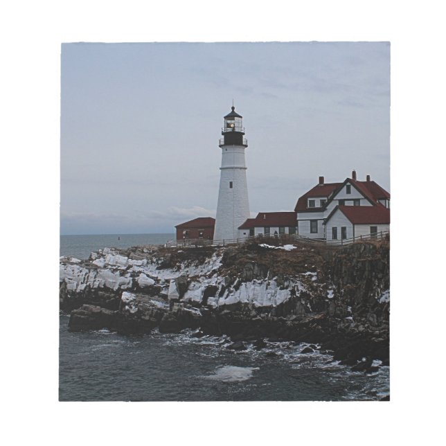 Portland Head Lighthouse Notepad (Front)