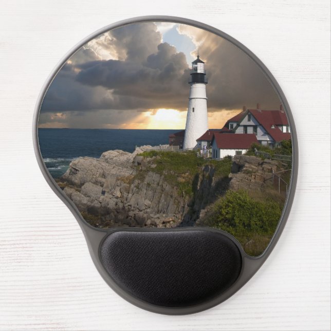 Portland Head Lighthouse Photo Gel Mousepad (Front)