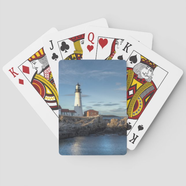 Portland Head Lighthouse Poker Cards (Back)