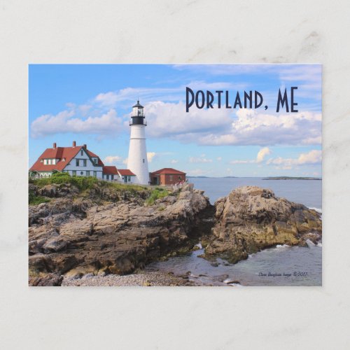 Portland Head Lighthouse postcard