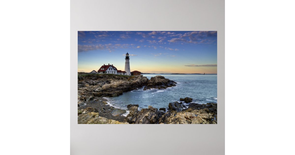 Portland Head Lighthouse Poster | Zazzle