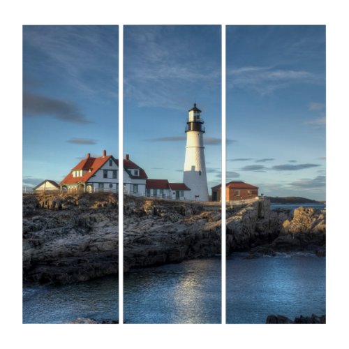 Portland Head Lighthouse Triptych