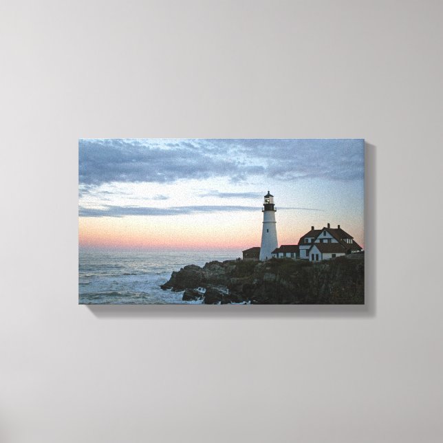 Portland Head Lighthouse Wall Art Canvas (Front)