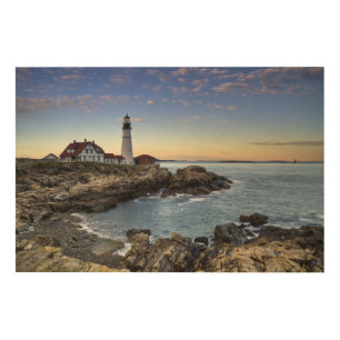 Portland Head Lighthouse Wood Wall Decor