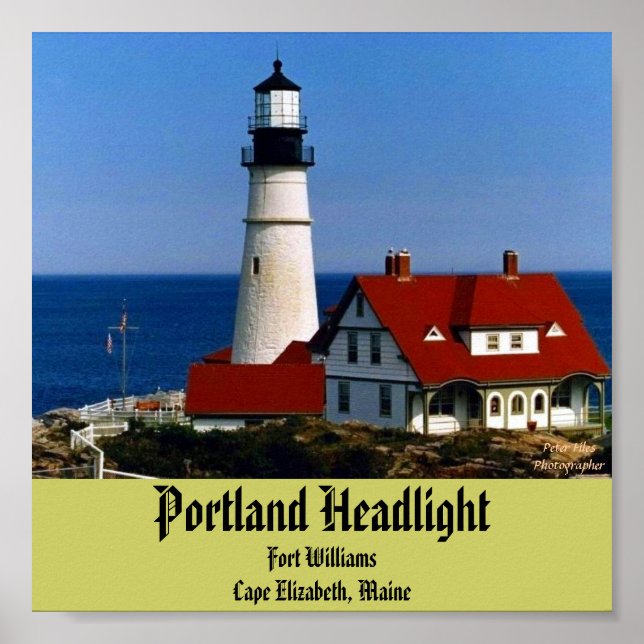 Portland Headlight Poster (Front)