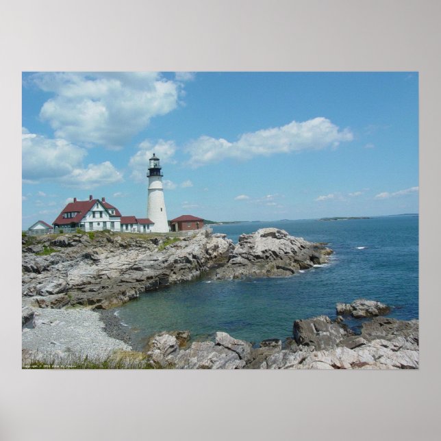Portland Headlight Poster (Front)