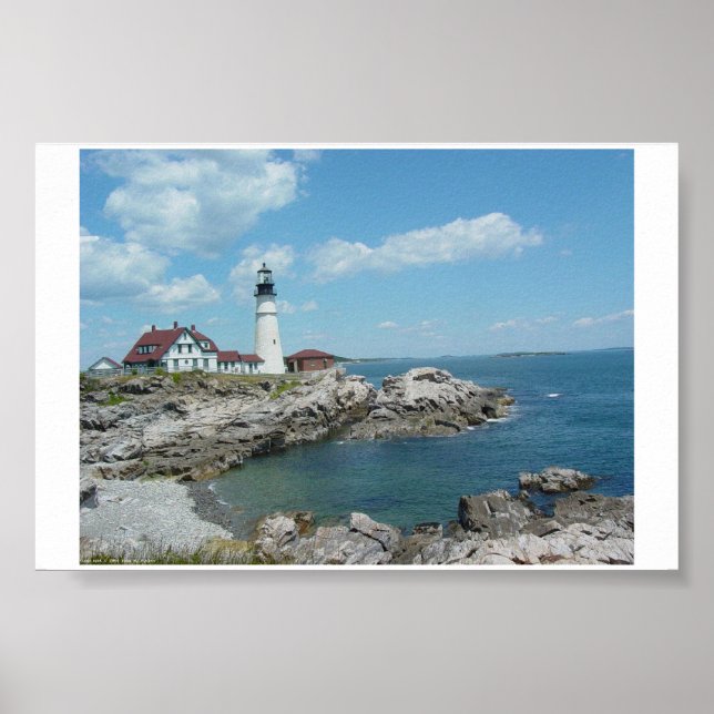 Portland Headlight Poster (Front)