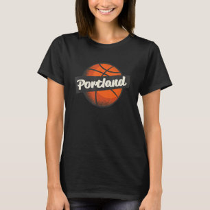 Portland Hometown Basketball Player Sports T-Shirt