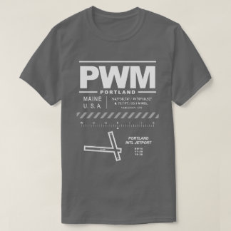 Portland International Jetport PWM T-Shirt