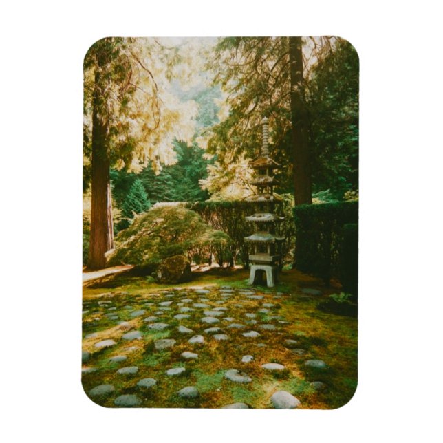 Portland Japanese Garden Magnet (Vertical)