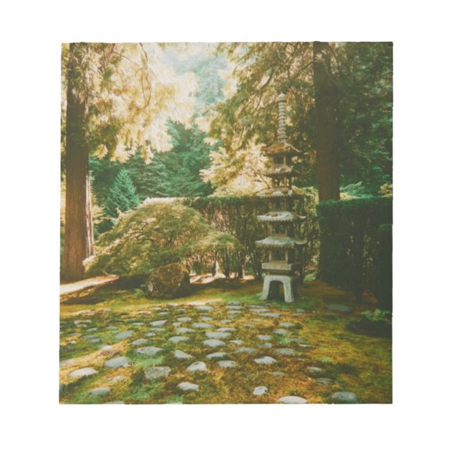 Portland Japanese Garden Notepad (Front)