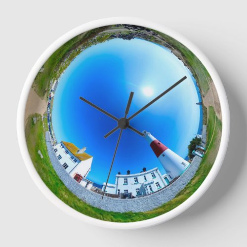 Portland Light House Inverted Planet Clock