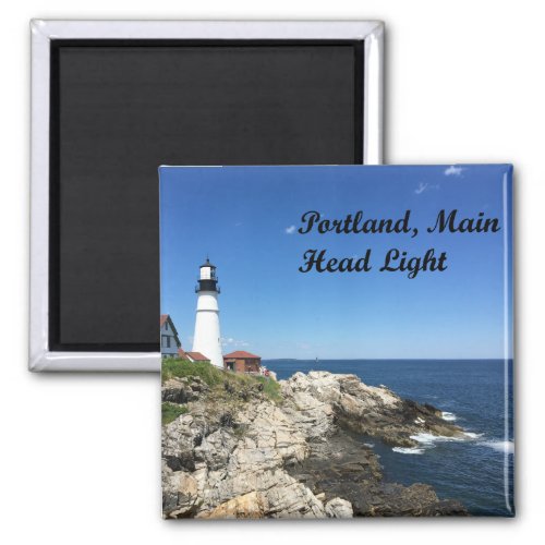 Portland Main Head Light Lighthouse 2017 Magnet