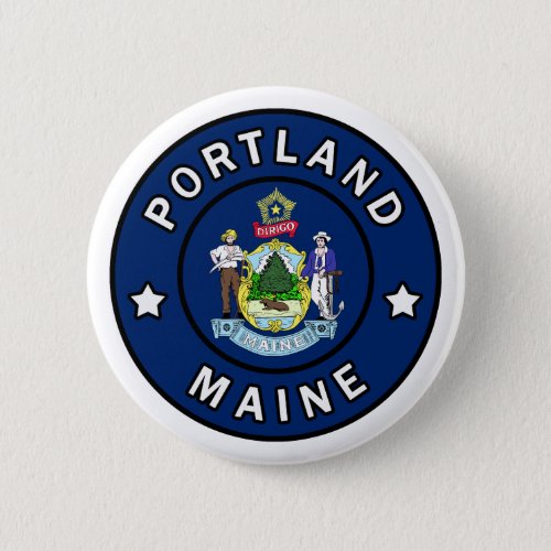 Portland Maine Button