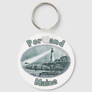 Portland, Maine Keychain