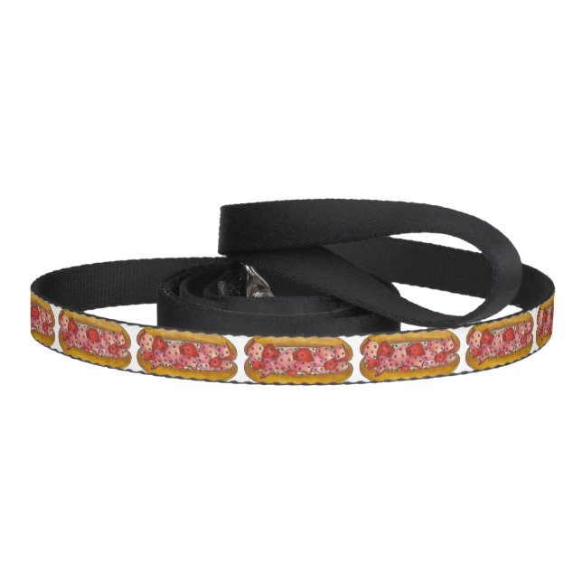 Portland Maine Lobster Roll Sandwich Dog Leash (Handle)