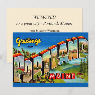 Portland Maine Moving Announcement