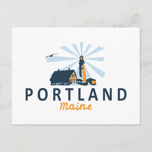 Portland Maine Postcard
