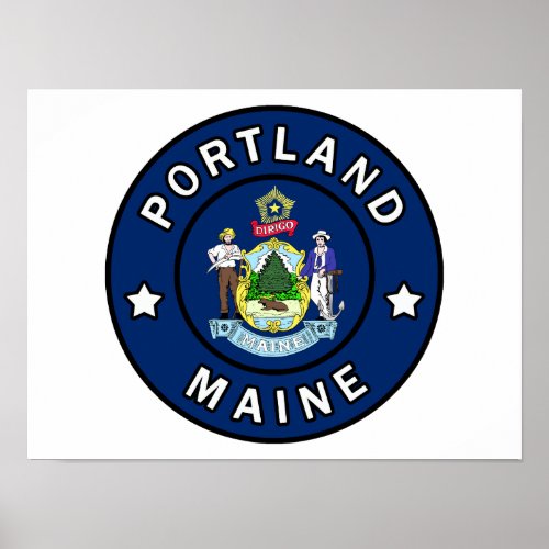 Portland Maine Poster