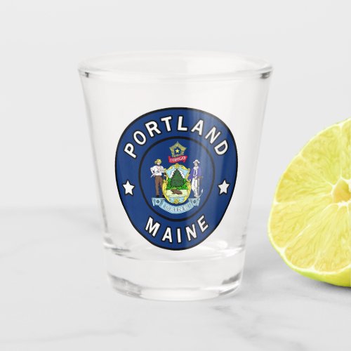 Portland Maine Shot Glass
