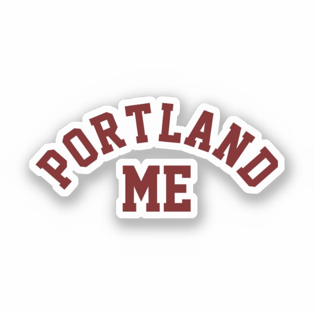 Portland, Maine Sticker (Front)