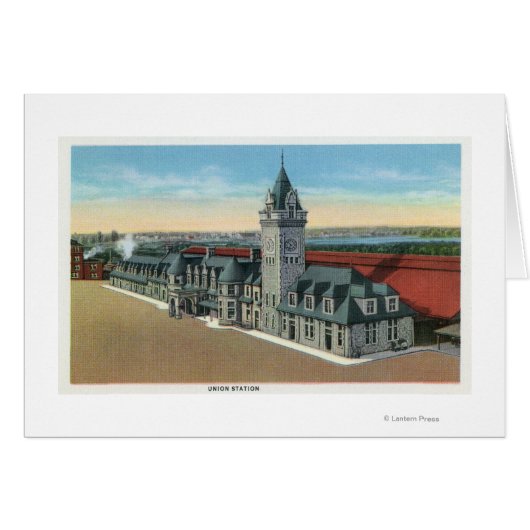 Portland, MaineExterior View of Union Station (Front Horizontal)