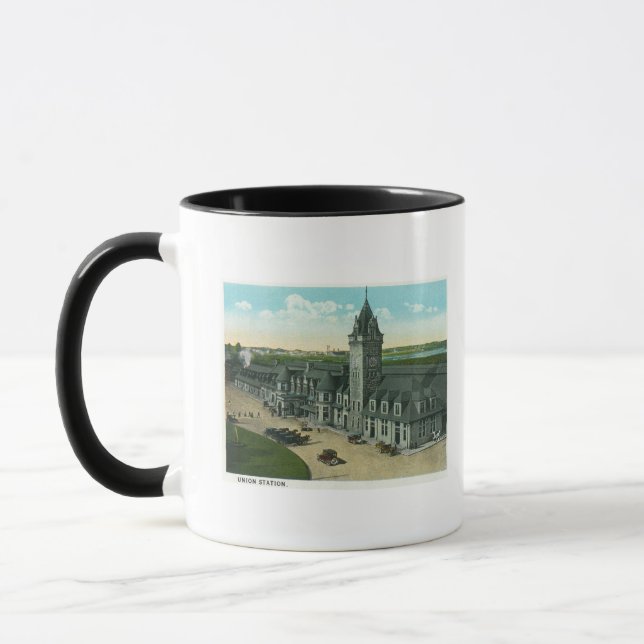 Portland, MaineExterior View of Union Station Mug (Left)